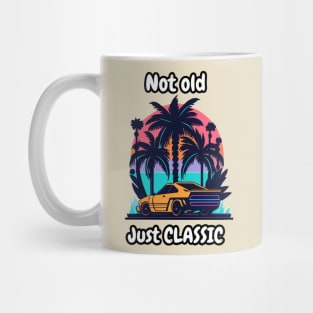 not old just classic car Mug